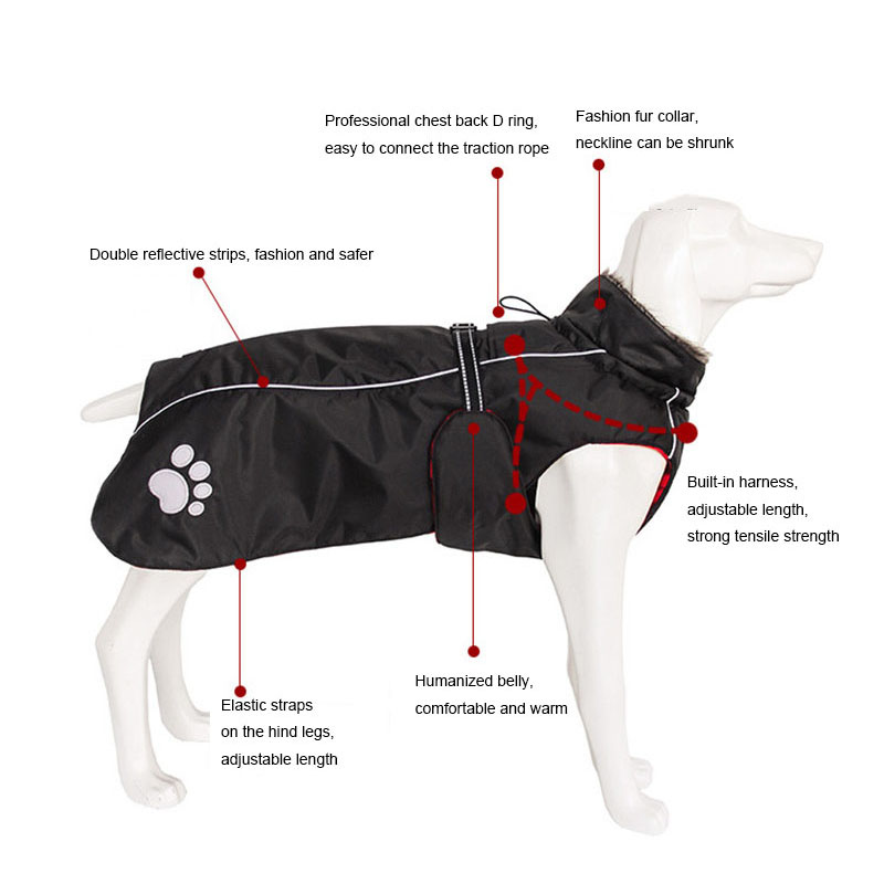 High Quality 5XL Large Dog Clo - Winter Clothing Wholesale recension och pris