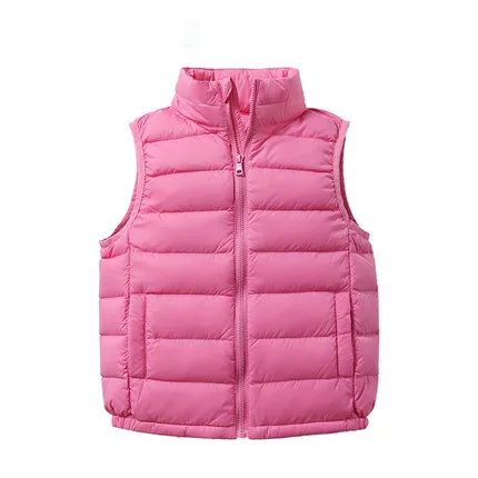 Kids Vest Coat Autumn Winter U - Down Vest Ultralight recension och pris